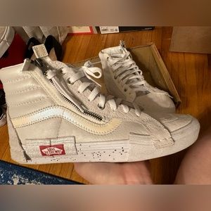 Vans SK8 Hi Reissue CA white/ glitter